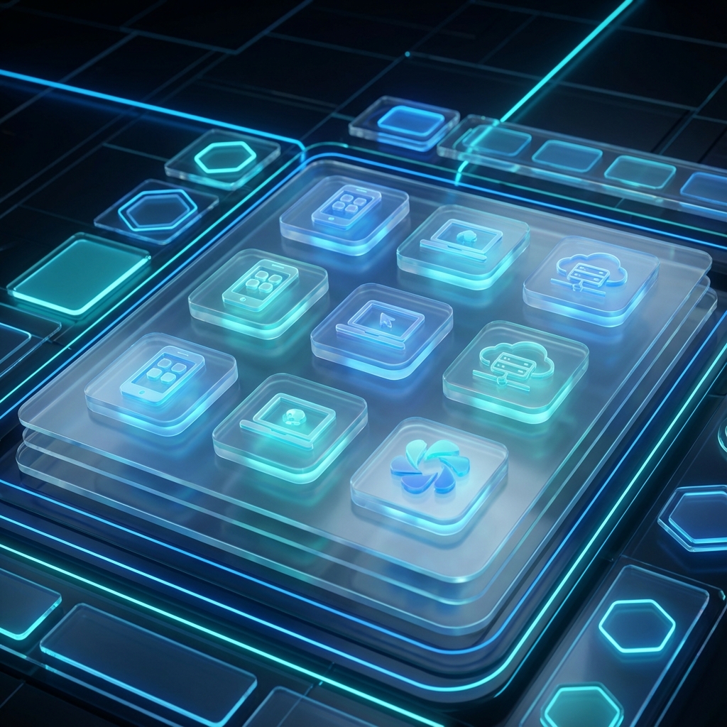 App Market Illustration